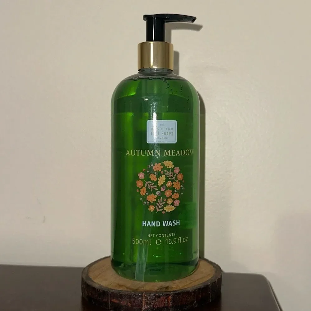 Autumn Meadow Scented Hand Soap Fall Bath Decor